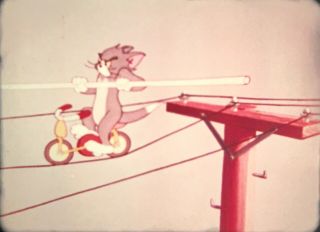 Tom And Jerry 16mm film “Little Runaway” 1952 Vintage Cartoon 7