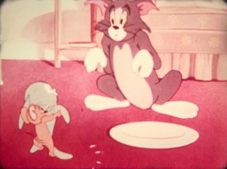 Tom And Jerry 16mm film “Little Runaway” 1952 Vintage Cartoon 8