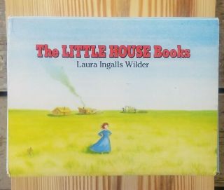 Vintage 1971 Laura Ingalls Wilder Little House on the Prairie Box Set of 8 4