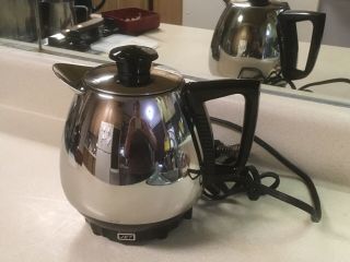 Vtg Saladmaster Jet - O - Matic 10 Cup Chrome Coffee Percolator Maker Vg