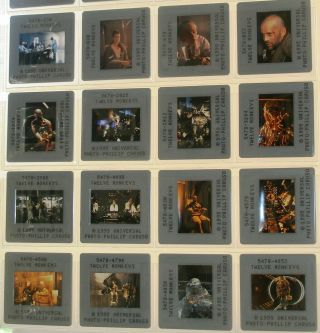 Twelve Monkeys (1995) Terry Gilliam Bruce Willis 16 Rare Vintage Slides