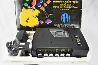 Handi - Cassette II Tape Player Recorder American Printing House For The Blind 2