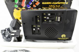 Handi - Cassette II Tape Player Recorder American Printing House For The Blind 4