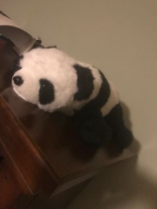 Ty Classic 1993 5010 Oreo The Panda Bear Lay Down Plush Stuffed Black White Vtg