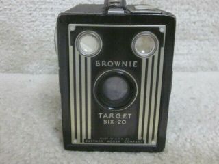 Vintage Kodak Brownie Target Six - 20 Box Camera - Very