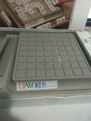 Vintage 1988 UPWORDS 3D Word Game by Milton Bradley Complete Game 4
