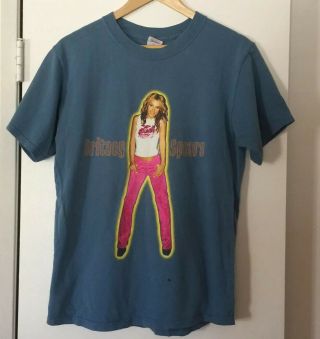 Vtg Britney Spears Oops I Did It Again Concert Tour T Shirt 2000 Anvil