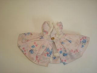 Vtg 1953 Muffie Doll Margie Dress 606 Fit Mdm Alexander/Ginny Vogue/Ginger/8 