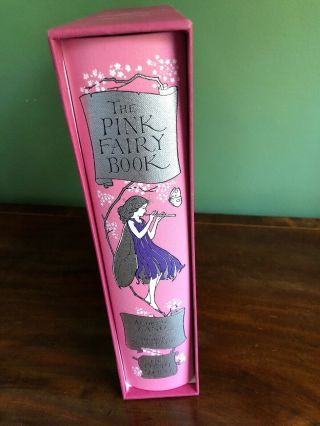 The Pink Fairy Book Andrew Lang The Folio Society Slipcase Hardback 2007