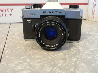 Fujica St801 With Fujinon 1:2.  2 F=55mm Lens 35mm Camera