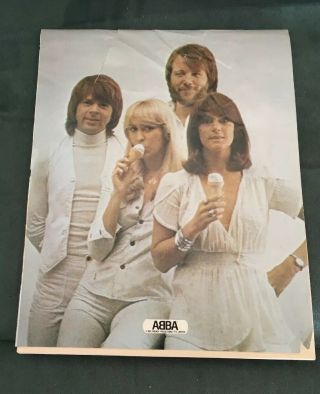 Vintage Retro Abba Note Pad 1970’s