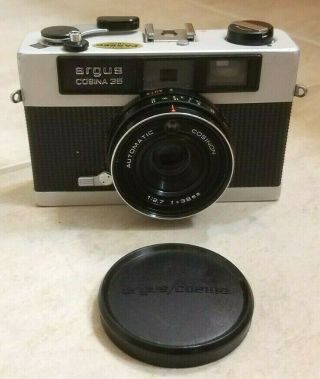 Argus/cosina 35 | 1:2.  7 F= 38 Mm | Vintage Film Camera Japan