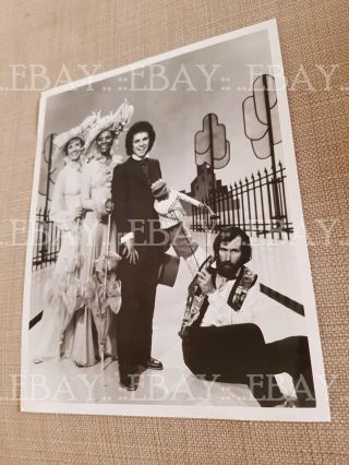 Julie Andrews And Jim Henson - The Muppet Show - Vintage Press Photo