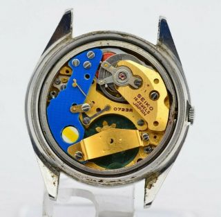 H377 Vintage Seiko Elnix SG Quartz Watch Kanji 0723 - 6010 JDM 11.  1 5
