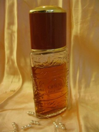 Vintage Yves Saint Laurent Opium 1.  6 Oz 50 Ml Eau De Toilette Spray Perfume
