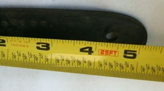 Vintage Remington Black Metal Aluminum Butt Plate marked G24503 model 8,  81 4