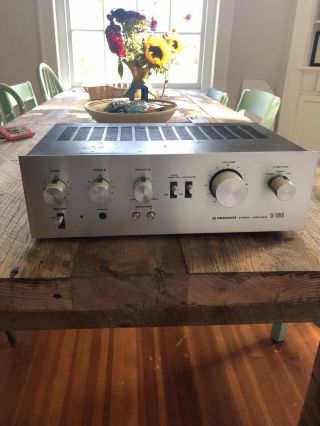 Vintage Pioneer Sa - 5500 Ii Stereo Integrated Amplifier