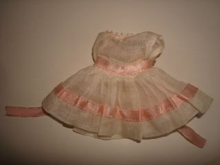 Vtg 1957 Ginny Vogue Doll Dress/Cape/Hat/Slip 7055 Fit Mdm Alex/Muffie/Ginger/8 