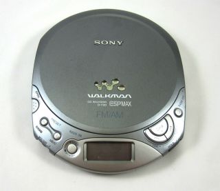 Sony Walkman Discman ESPMAX AM FM CD Compact Disc Player D - F20 Vintage 1980s 2
