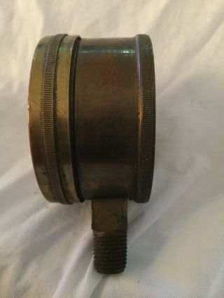 Vintage Brass Pressure Guage Chicago Pneu.  Tool Co.  4.  25 