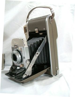Vintage Polaroid 80A camera with accessories and case 2