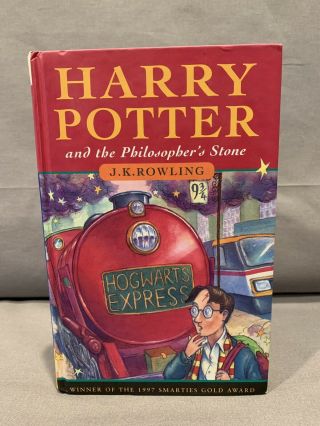 1st Edition,  15th Print U.  K.  Hardcover Harry Potter And The Philosopher 