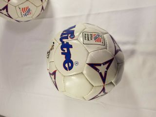 TWO Vintage Mitre World Cup USA 1994 Balls Official Licensed Product Size 5 6