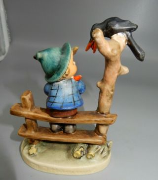 Vintage HUMMEL Goebel figurine 342 boy MISCHIEF MAKER 1960 5 