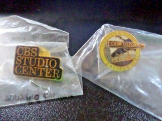 Vintage Cbs Studios Pins