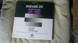 Maxell Ud 35 - 180 10.  5 " Metal Reel To Reel Tape,  Vintage.  Moonlight Moods