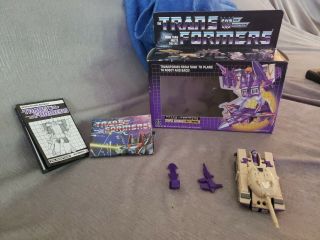 Vintage - Transformers - From 1980s - Triple Changer Blitzwing -