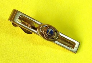 Vintage Lions International Tie Clip/clasp By Swank Pre - Owned Good Condit 