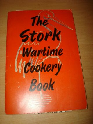 The Stork Wartime Cookery Book By Susan Croft 1939 Published