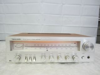 Vintage Realistic Sta - 64 Stereo Receiver Silver Face