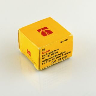 Kodak 2 X 2 Adapters For 110 Slides