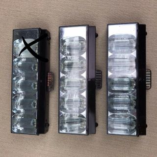 GE Flash Bar II Vintage 3 Arrays 29 bulbs for Polaroid SX - 70 Cameras 3