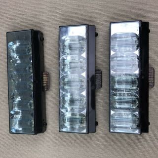 GE Flash Bar II Vintage 3 Arrays 29 bulbs for Polaroid SX - 70 Cameras 4