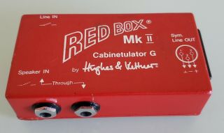 Hughes & Kettner Red Box Mk Ii Cabinetulator G Mk2 1980s Vintage Amp Cab