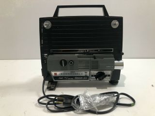 Vintage Gaf Anscovision Zoom 588 Lens Dual 8MM/ 8mm Auto Load Projector 7