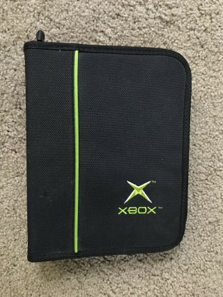 Xbox Video Game Carrying Case Microsoft Vintage