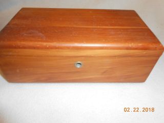 Vintage Lane Furniture Small Cedar Chest Wood Trinket Jewelry Box Cohen Peoria - P