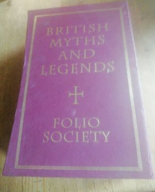British Myths And Legends (folio 3 X Hardback Book Set With Slipcase)