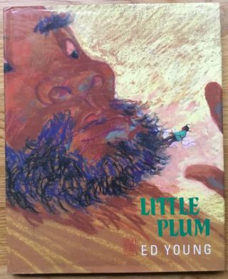 Fine Autographed 1994 Hc Dj 1st Edition Caldecott Winner Ed Young Little Plum
