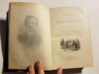 The Of Edgar Allan Poe,  Volume 1,  1884 Armstrong And Son