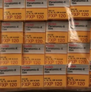 Kodak Panatomic - X 120 Exp.  Circa 1989 Frozen Since 12/87 1 Roll Firm Price