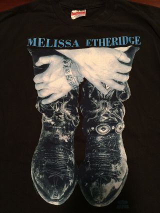 Vintage 1992 Melissa Etheridge " Never Enough " Concert Tour Shirt T - Shirt Large L