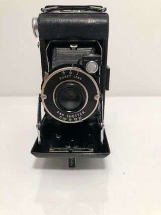 Vintage Kodak Vigilant Junior Six - 20 - Bellows Camera - Art Deco - Folding 620
