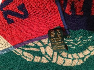 Vtg.  Golf Towel from The Old Course at St.  Andrews Made In Scotland 100 Cotton 4