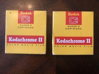 Kodak Kodachrome Ii Movie Film Type A 8 Cartridge Ka 464 Exp 1972 - 73 Nib
