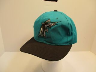 Florida Marlins Twins Enterprise Vintage Snap Back Hat
